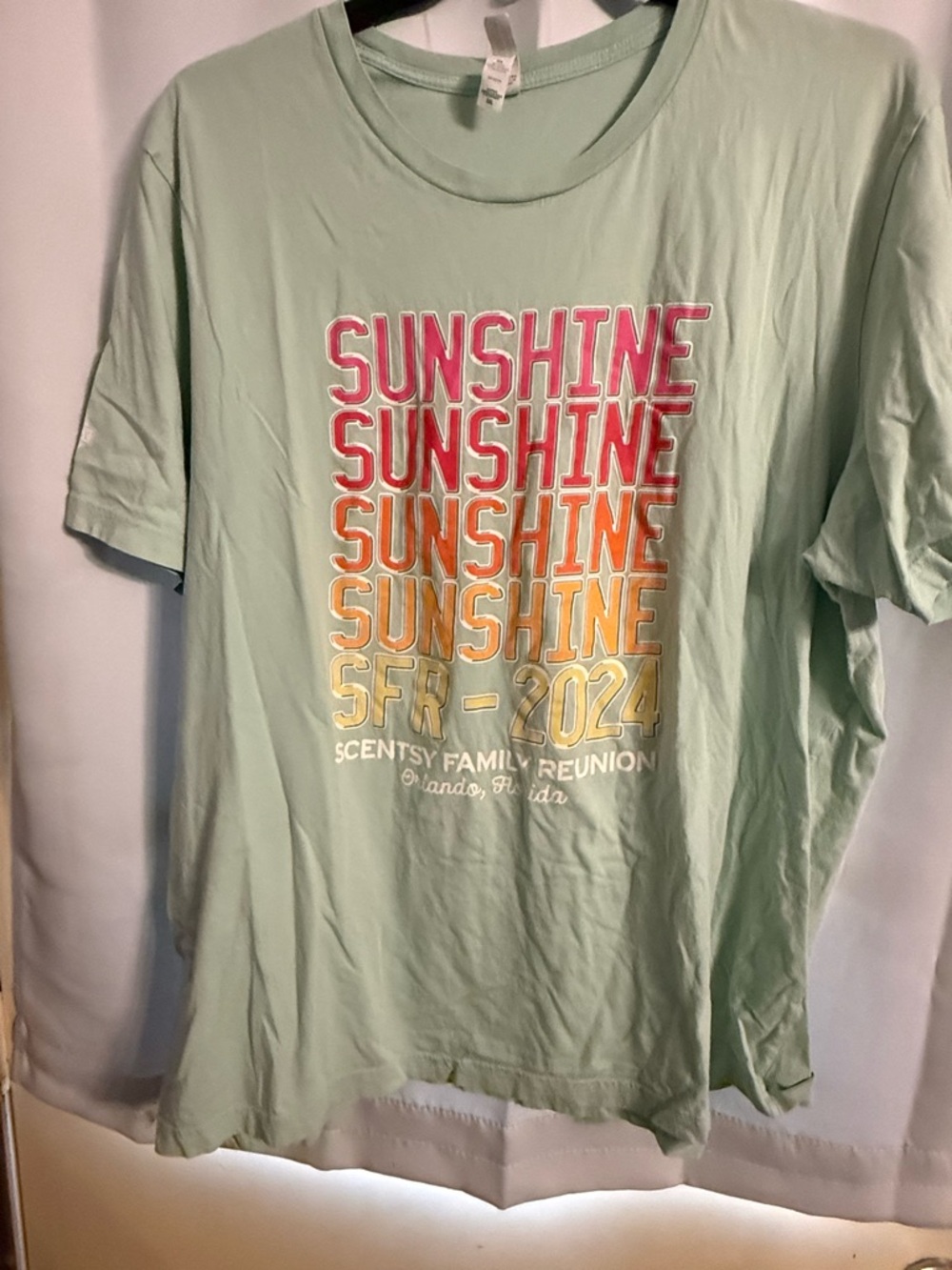 Scentsy Mint Green Sunshine Graphic Tee